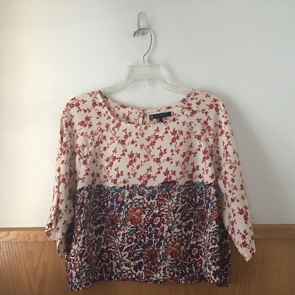 House of Harlow 1960 Ava Floral Boxy Crop Top - Picture 7 of 12